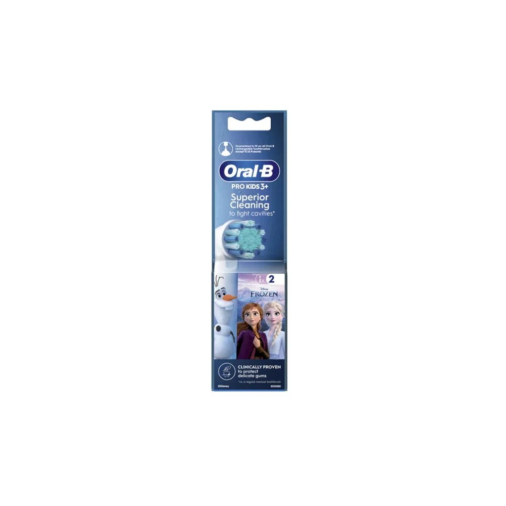 Oral-B Pro Kids 3+ Frozen Pieces Sparents For Electric Toothbrush 2 pieces
