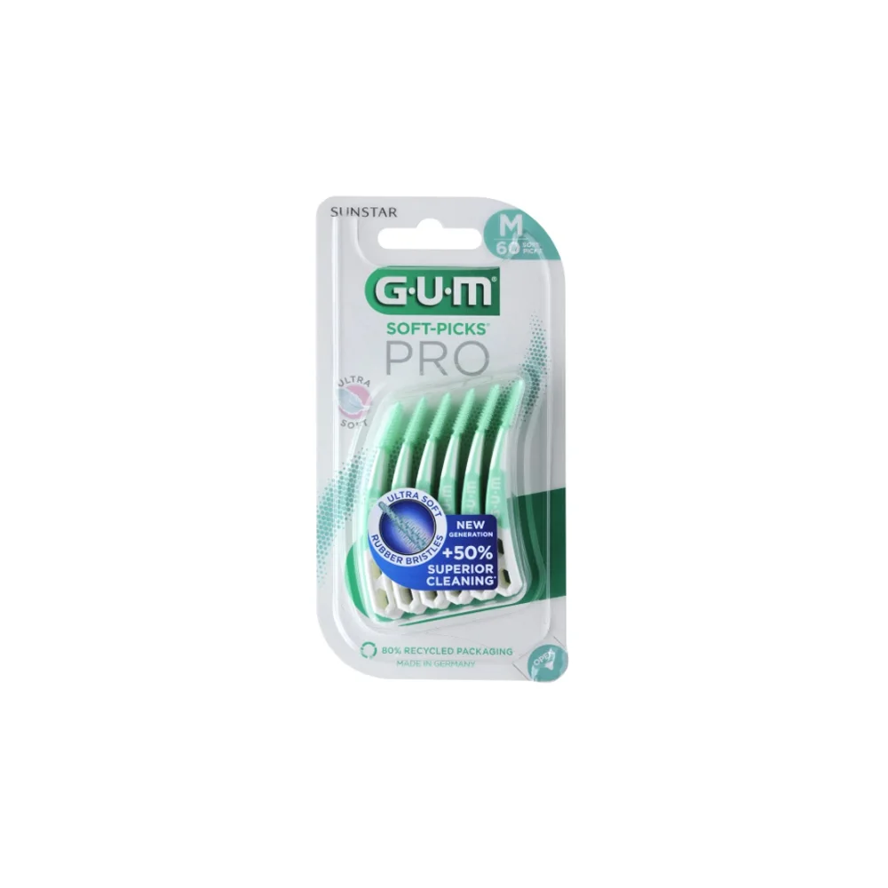 Gum Soft Picks Pro Ultra Soft Medium 30 pieces