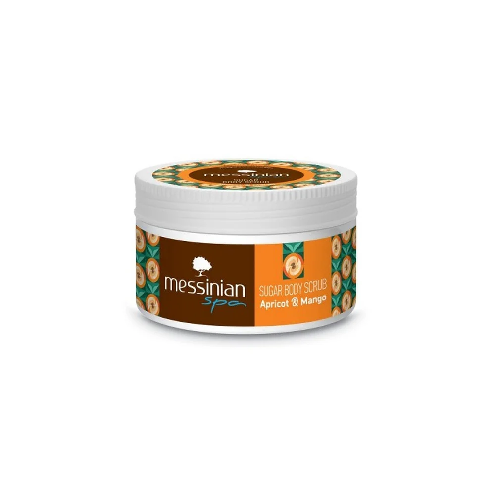 Messinian Spa Sugar Body Scrub With Apricot Mango 250ml