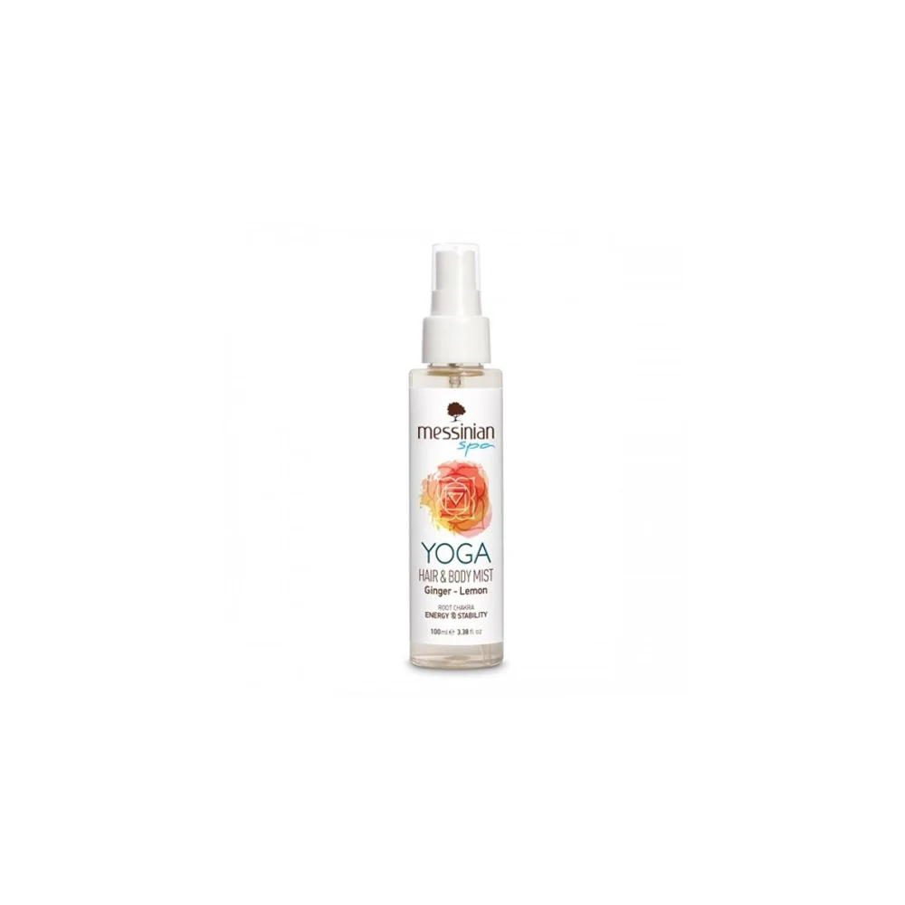 Messinian Spa Yoga Hair & Body Mist Ginger Lemon 100ml