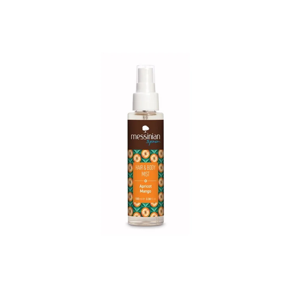 Messinian Spa Hair & Body Mist Apricot & Mango 100ml