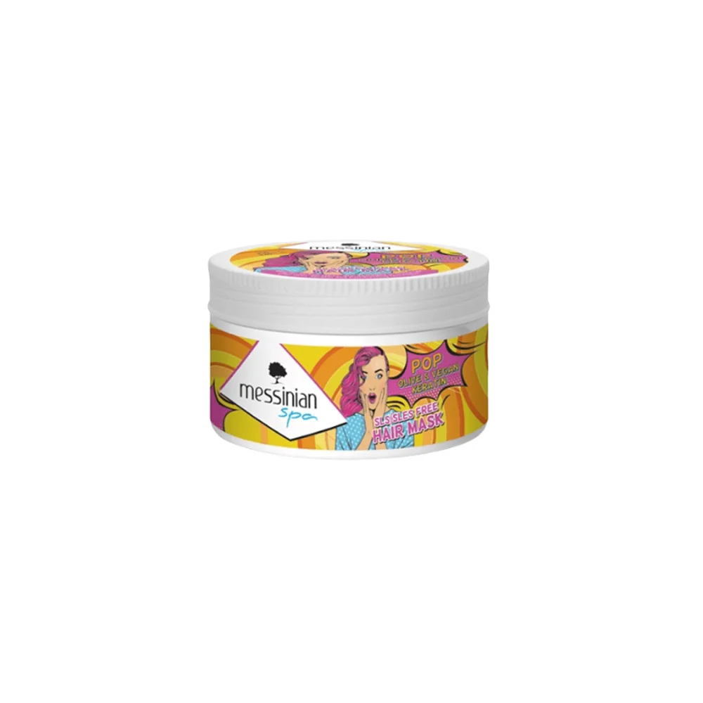 Messinian Spa POP Olive & Vegan Keratin Hair Mask 250ml