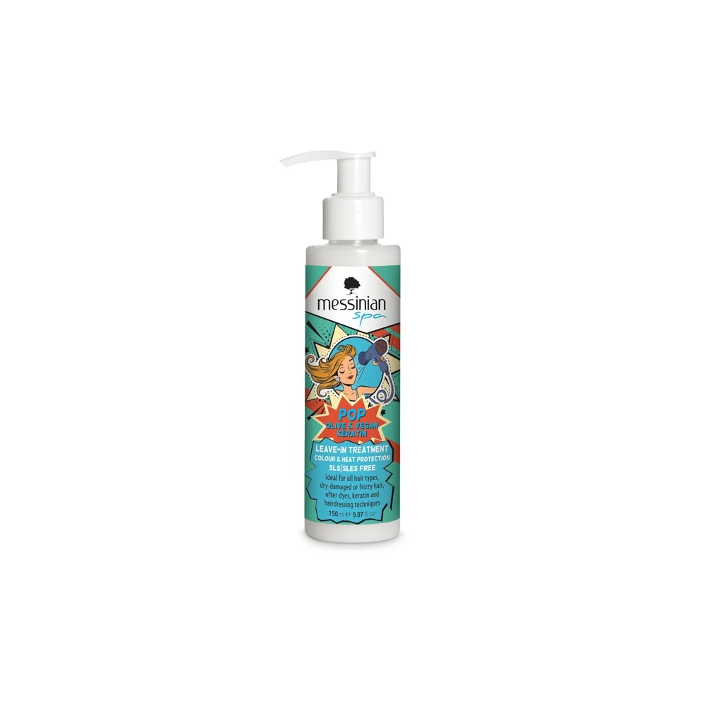 Messinian Spa POP Olive & Vegan Keratin Leave-In Treatment 150ml