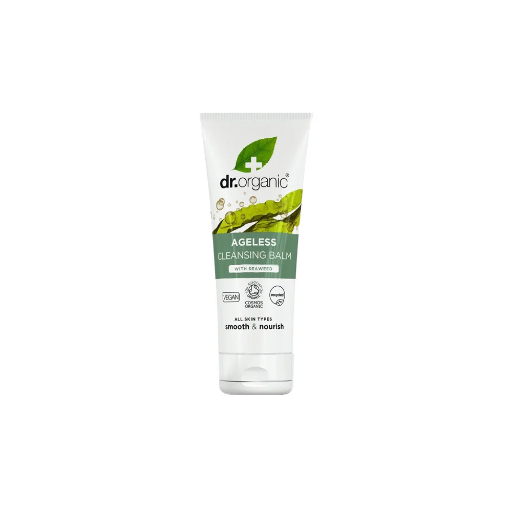 Dr. Organic Ageless Cleansing Balm Ενυδατικό Βάλσαμο Καθαρισμού Προσώπου Για Λείανση & Θρέψη Με Βιολογικό Φύκι Φυτικά Έλαια & Δενδρολίβανο 100ml
