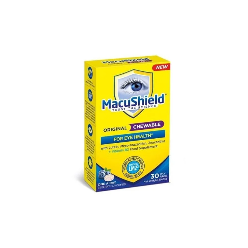 Macushield Original 30 chewable tabs