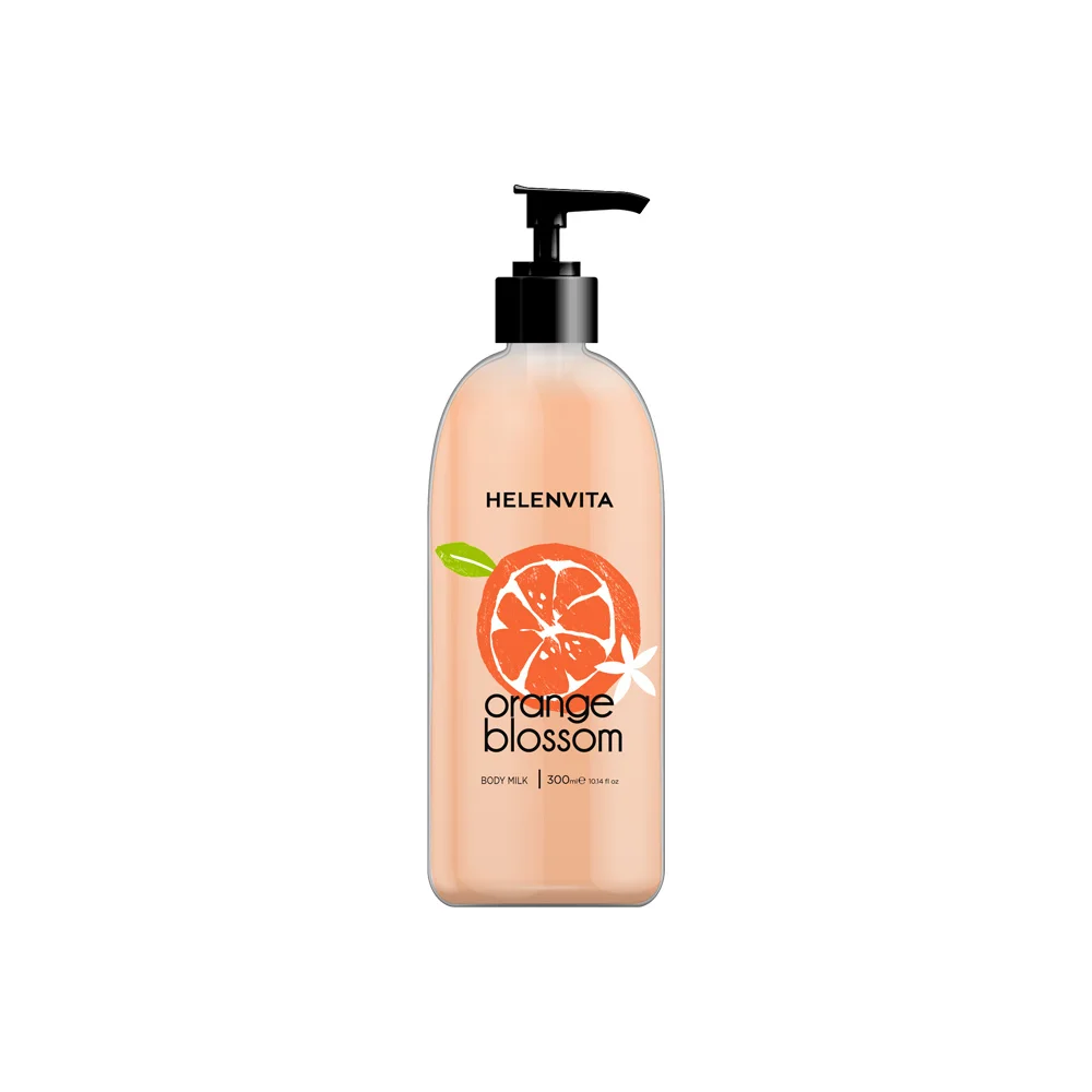 Helenvita Body Milk Orange Blossom Γαλάκτωμα Σώματος Εμπλουτισμένο Με Χυμό Πορτοκαλιού 300ml