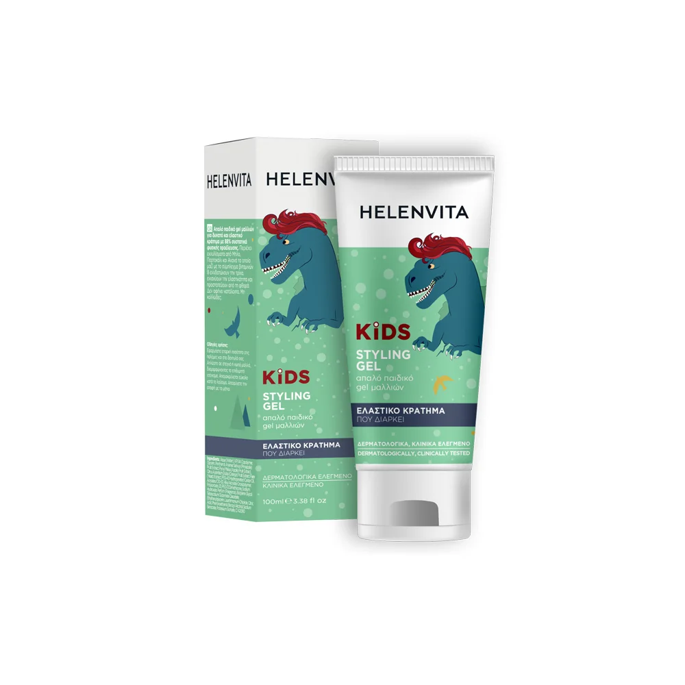 Helenvita Kids Dino Hair Gel Απαλό Παιδικό Τζελ Μαλλιών 100ml