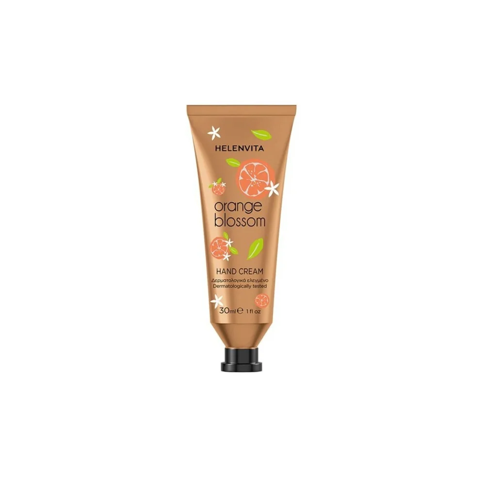 Helenvita Hand Cream Orange Blossom Ενυδατική Κρέμα Χεριών Εμπλουτισμένη Με Χυμό Πορτοκαλιού 30ml