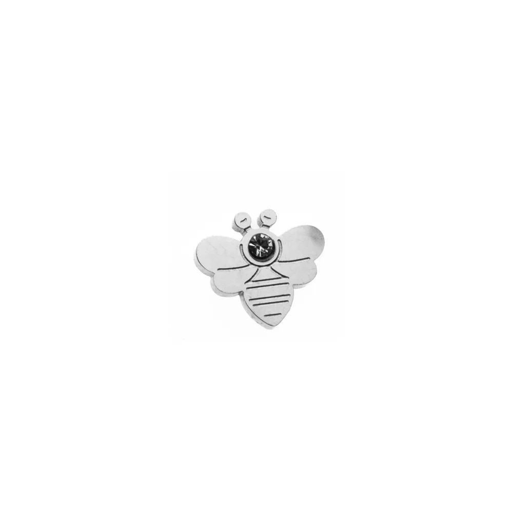 InoPlus Borghetti Earrings Art 1123 Ape Acciaio 1 pair