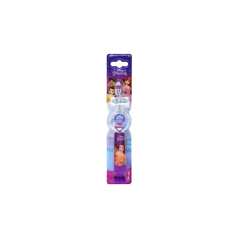 InoPlus Mr.White Disney Princess Toothbrush With Stopwatch Soft 3+ Years Old 1 piece