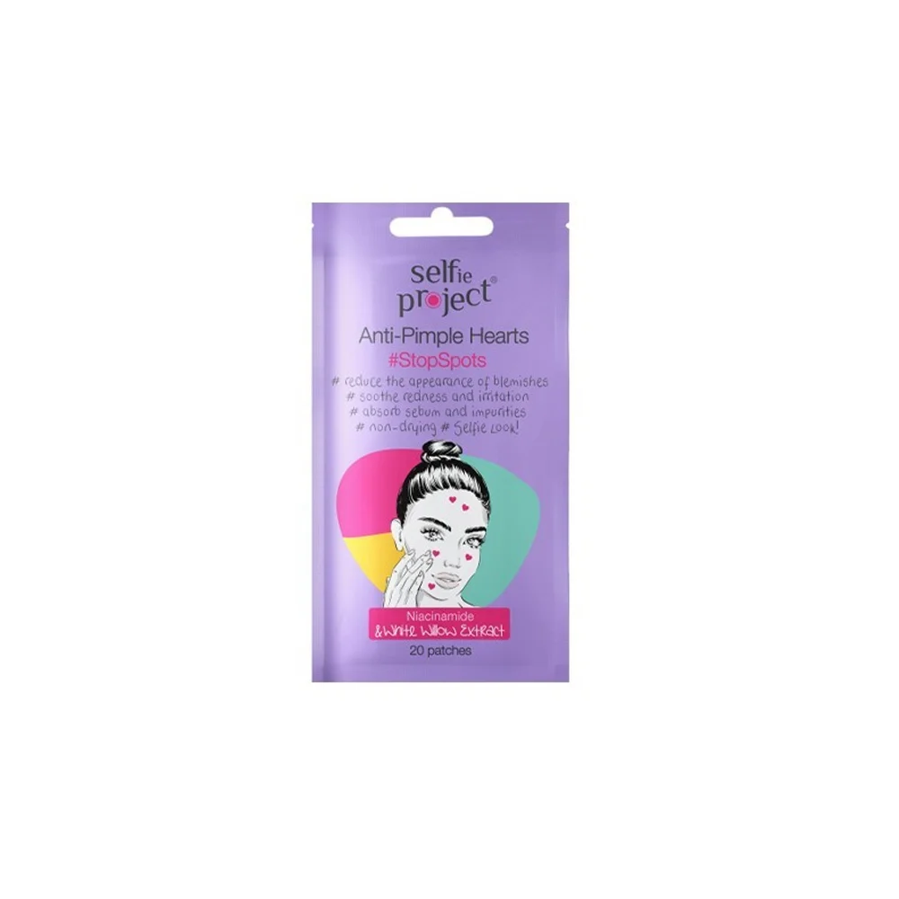 InoPlus Selfie Project Patches Hearts 20 pieces