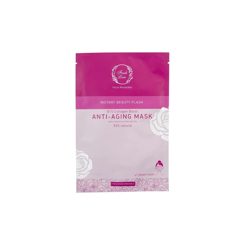Fresh Line Instant Beauty Flash Anti Aging Mask 1 piece