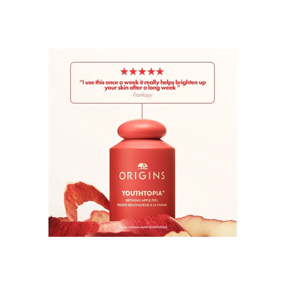 Origins Youthtopia Refining Apple Peel Υγρό Απολεπιστικό Προσώπου 100ml