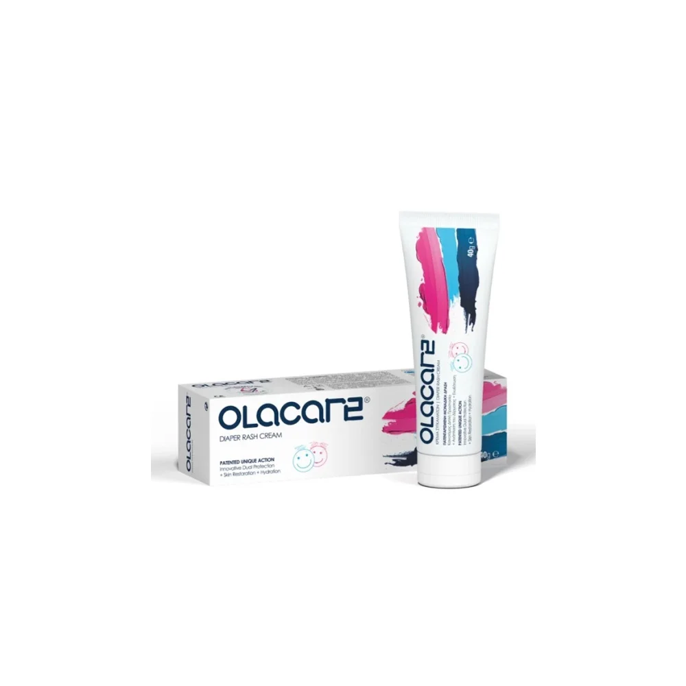 Cube Olacare Baby Cream For The Protection & Treatment Of Diaper Rash 40gr