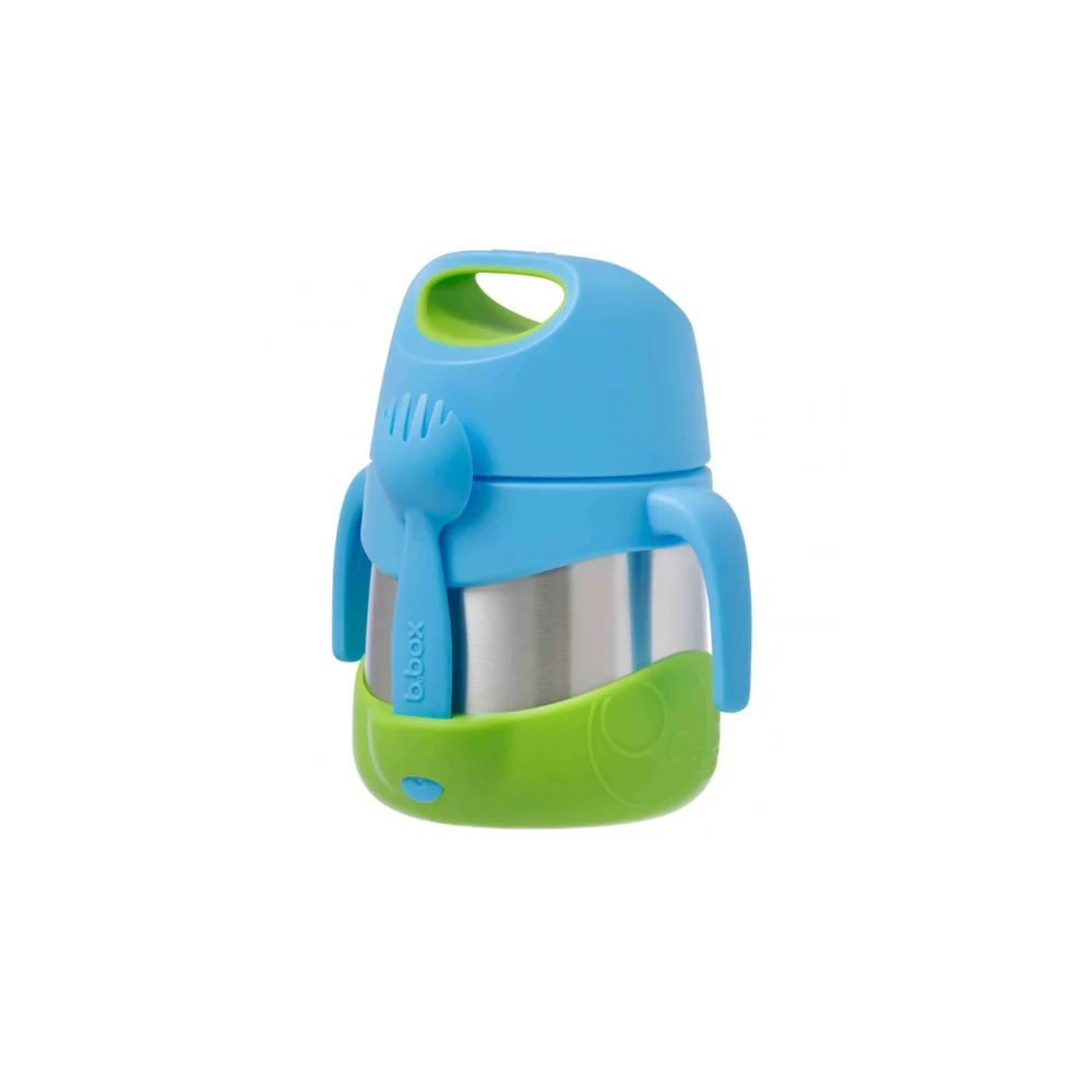 B.Box Food Warmer With Spoon Ocean Breeze 335ml 