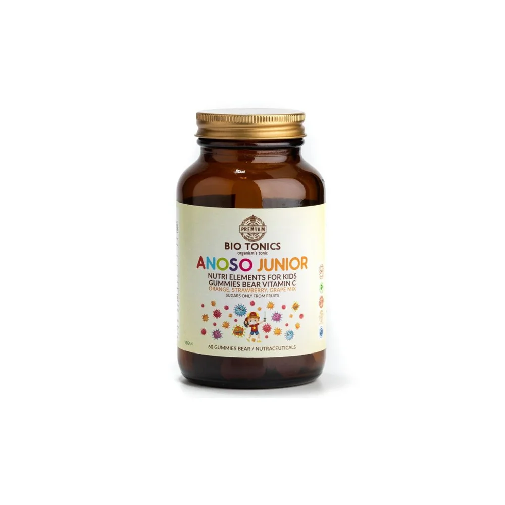 Bio Tonics Anoso Junior Vit C 60mg gummies