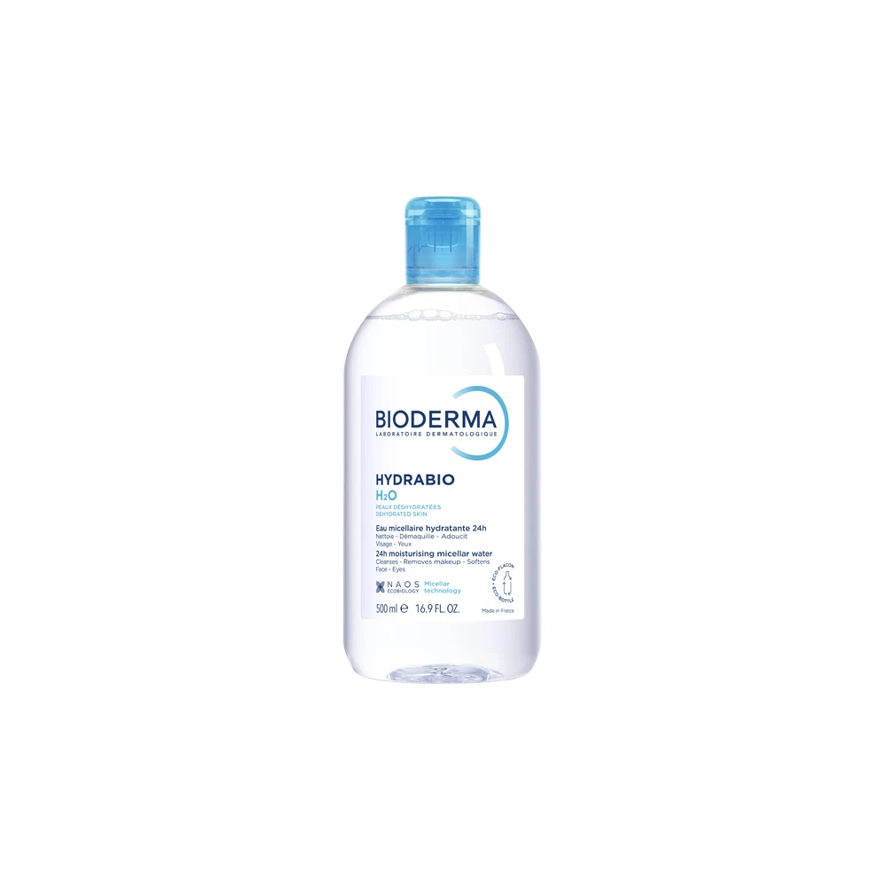 Bioderma Hydrabio Η2Ο Micellar Water Ενυδατικό Νερό Καθαρισμού & Ντεμακιγιάζ Για Αφυδατωμένο Δέρμα 500ml