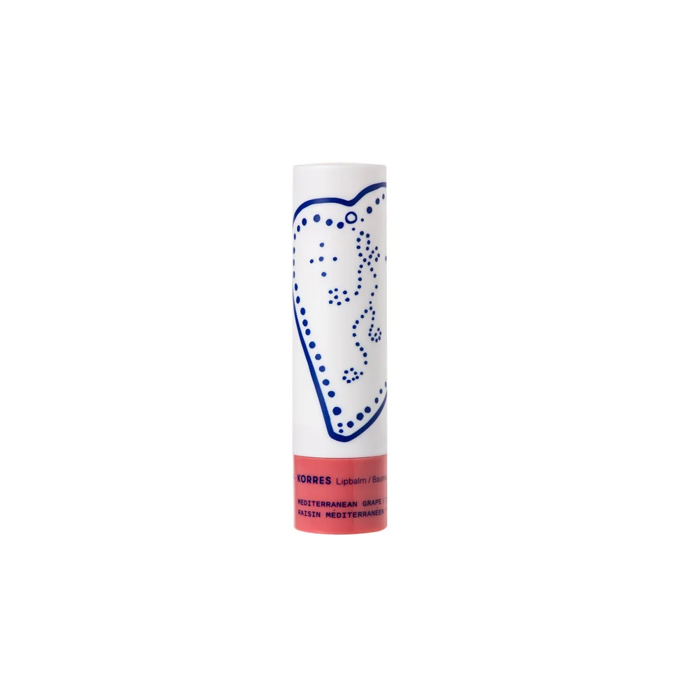 Korres Moisturizing Lip Balm Grapes Grape With Color 4.5gr