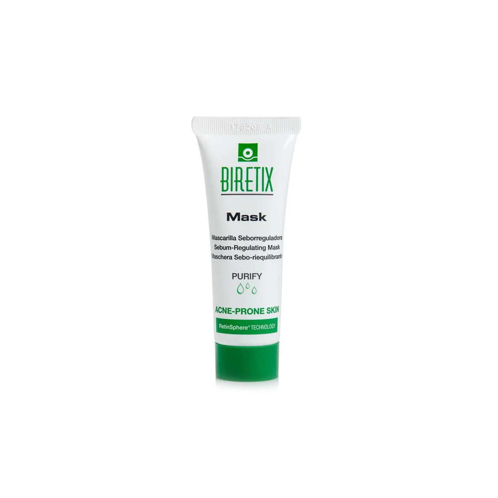 Biretix Sebum Regulating Mask Μάσκα Αργίλου Για Δέρματα Με Τάση Ακμής 25ml