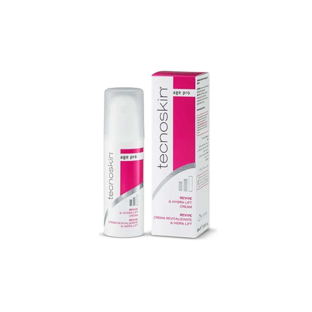 Tecnoskin Revive & Hydra Lift Cream Anti-Aging Renewal Moisturizing & Lifting Cream For Menopause 50ml