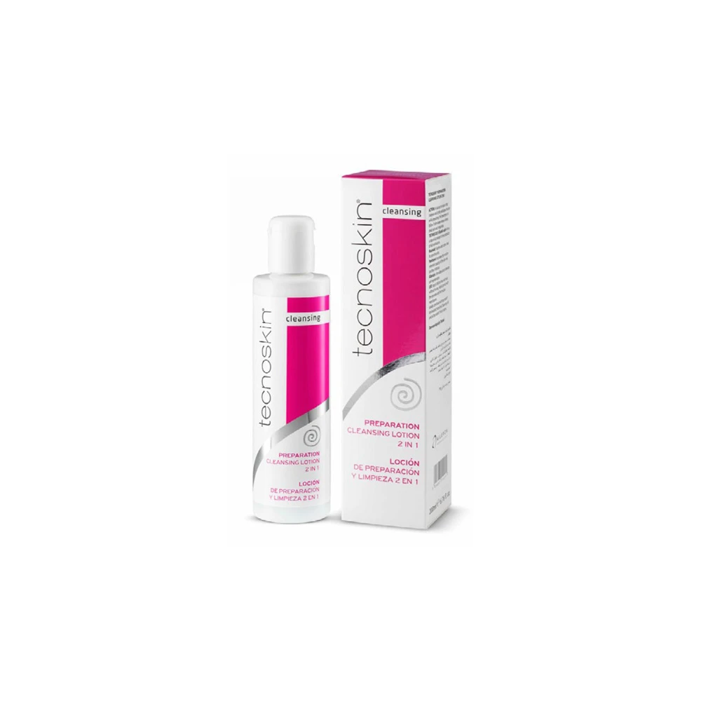 Tecnoskin Preparation Cleansing Lotion 2 In 1 Preparation Lotion for Exfoliation & Cleansing 200ml