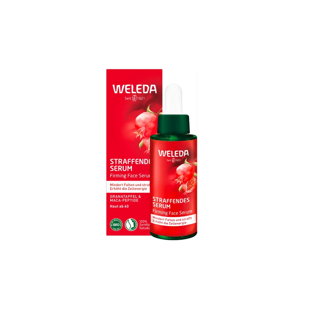 Weleda Pomegranate Firming Face Serum Ορός Με Ρόδι & Πεπτίδια Maca Για Σύσφιξη 30ml
