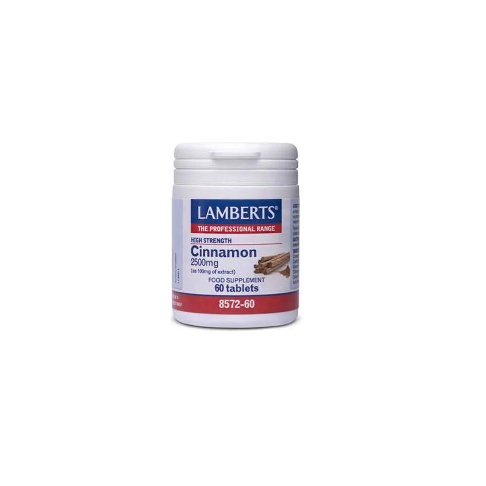 Lamberts Cinnamon 2500mg Cinnamon 60 tabs