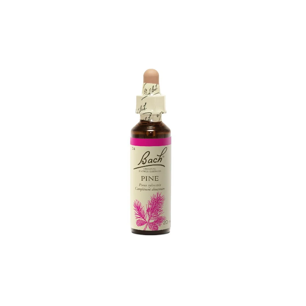 Power Health Bach Rescue Remedy 24 Pine Flower Herbal Dietary Supplement With Pine Extract To Fight Guilt & Remorse 20ml