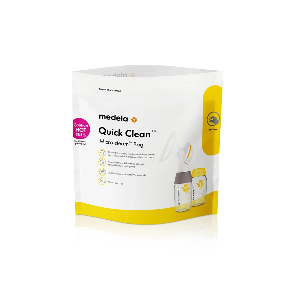 Medela Quick Clean Σακουλάκια Αποστείρωσης Φούρνου Μικροκυμάτων 5 τεμάχια