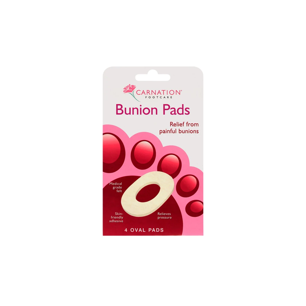 Carnation Bunion Pads Προστατευτικά Αυτοκόλλητα Δαχτύλων 4 τεμάχια
