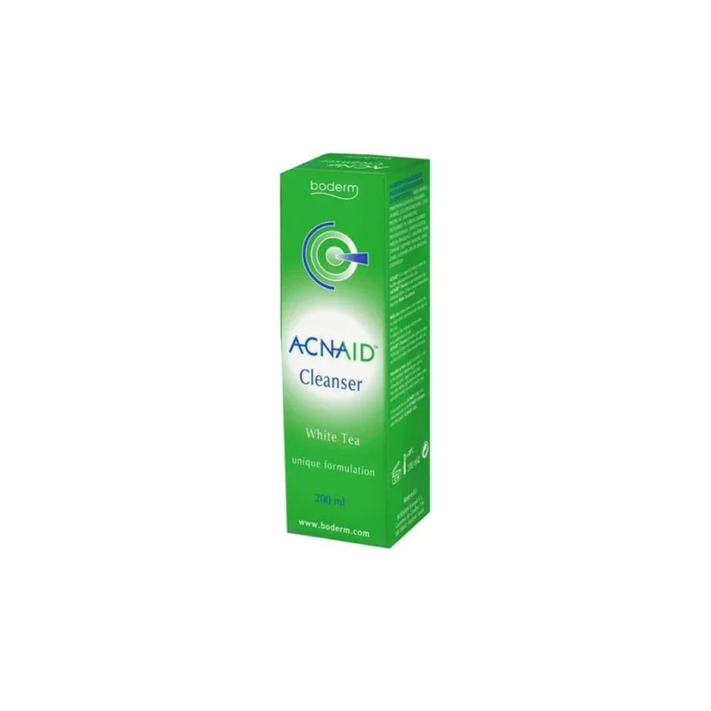 Boderm Acnaid Cleanser Καθαριστικό Γαλάκτωμα Προσώπου Για Την Καθημερινή Περιποίηση Της Ακνεϊκής Επιδερμίδας 200ml