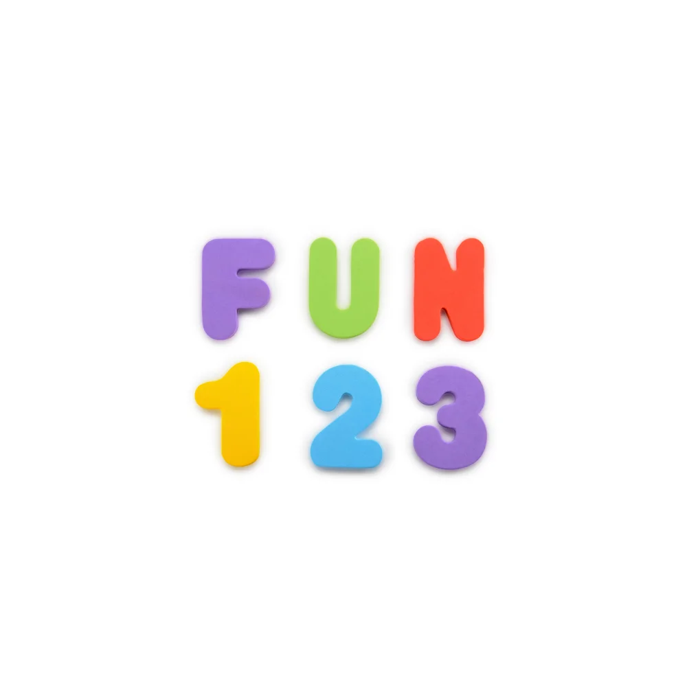 Munchkin Educational Bath Toy With Letters & Numbers 11108 1 piece