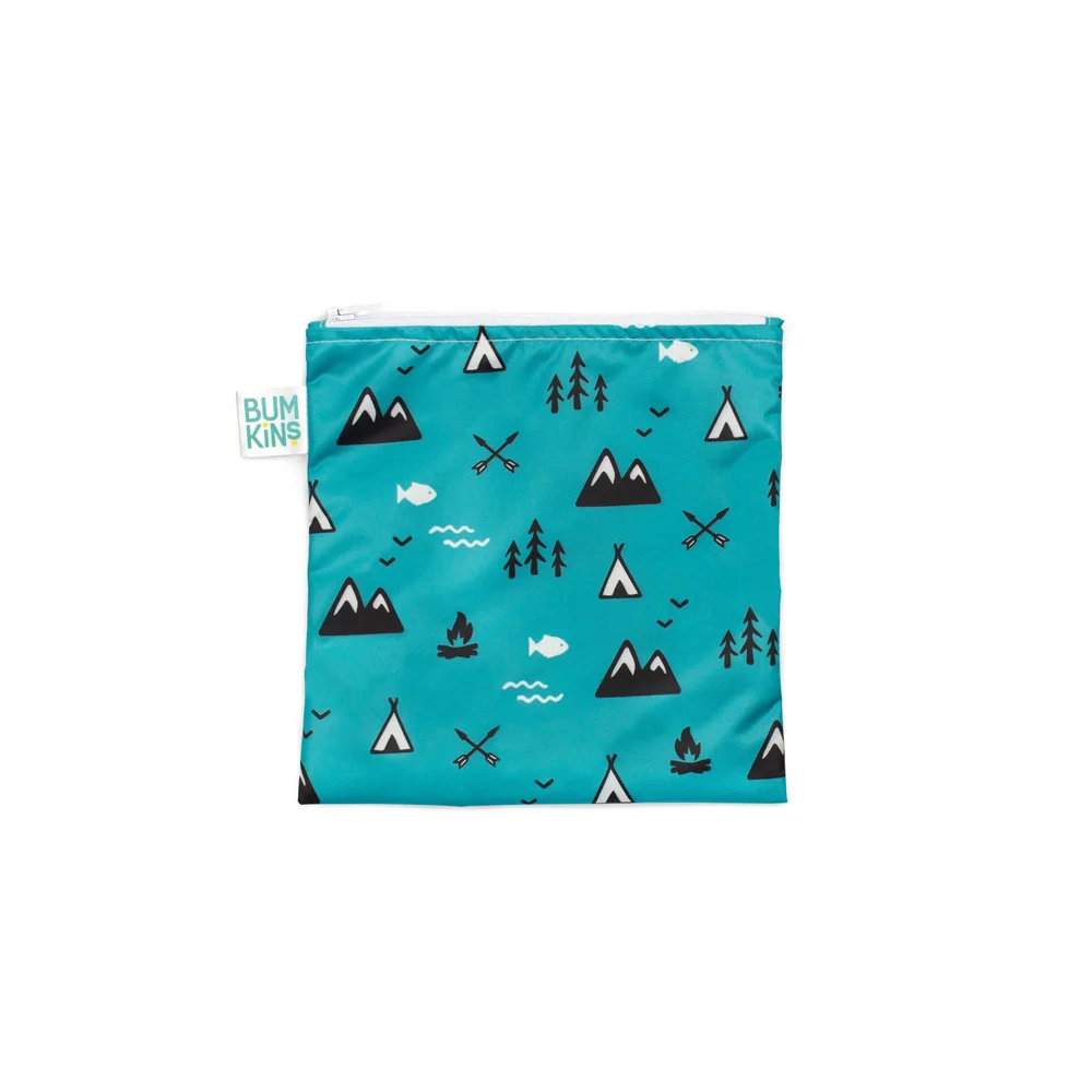 Bumkins Large Snack Bag Outdoors Υφασμάτινη Τσάντα 1 τεμάχιο