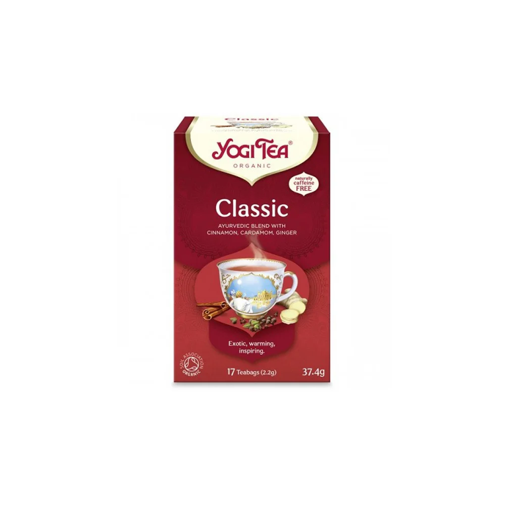 YogiTea Classic Cinnamon Spice Invigorating Decoction 17x1.8gr