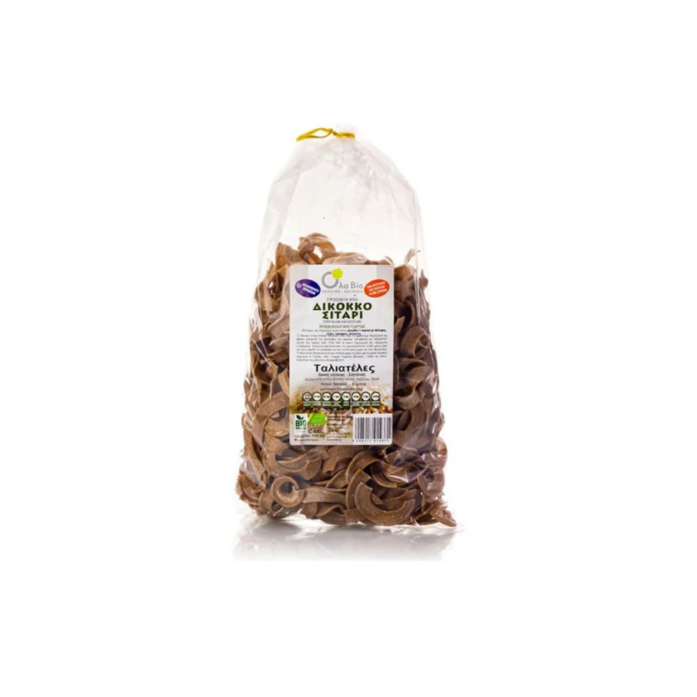 All Organic Whole Wheat Tagliatelle 400gr