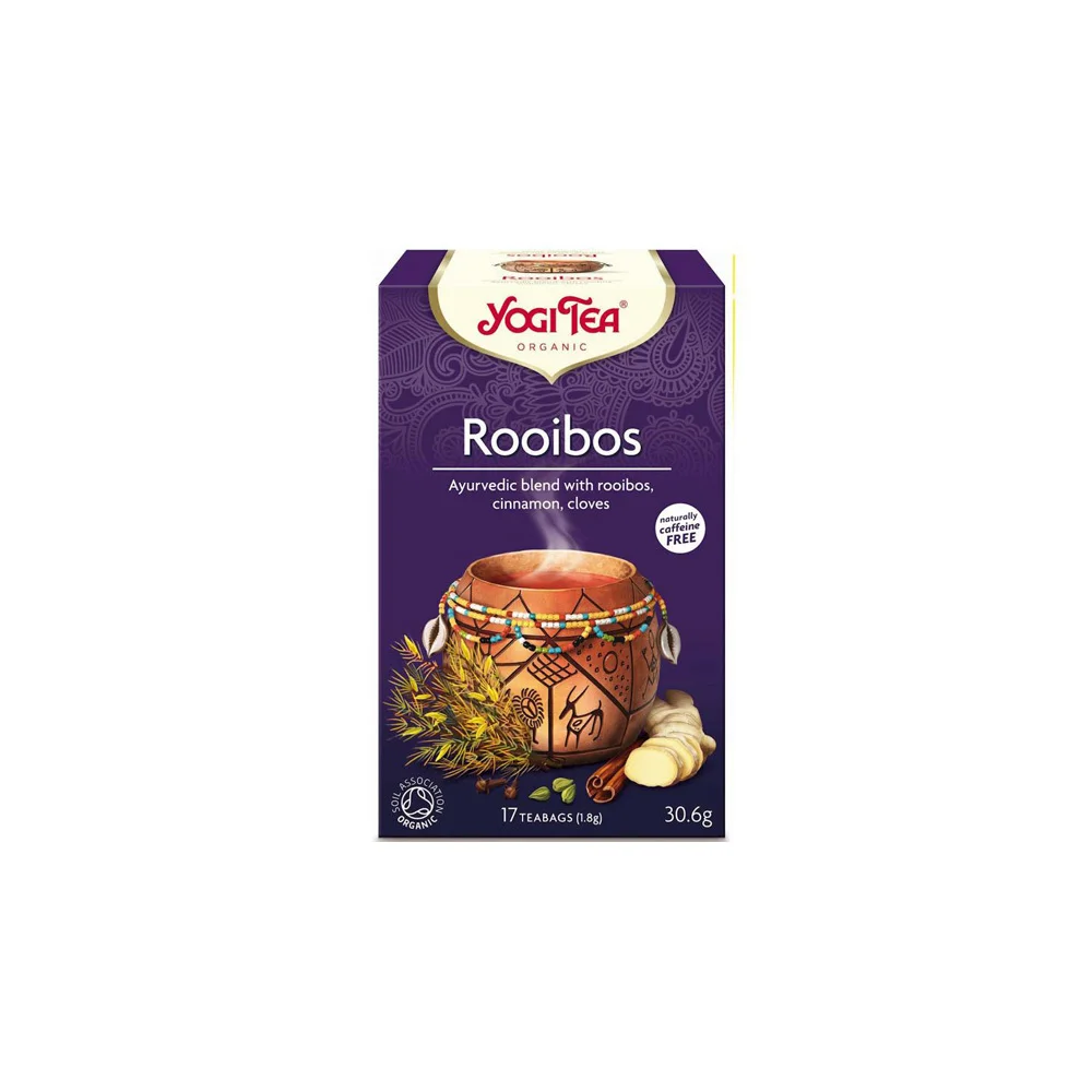 YogiTea Rooibos African Spice Decoction With Antioxidant Action 17x1.8gr