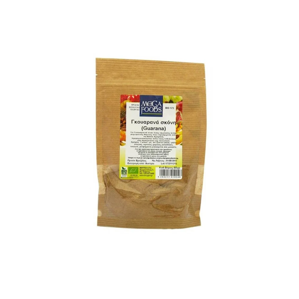 Mega Foods Guarana Powder 60gr