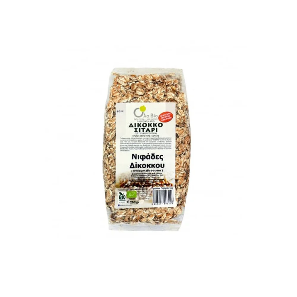 All Bio Whole Wheat Flakes 250gr