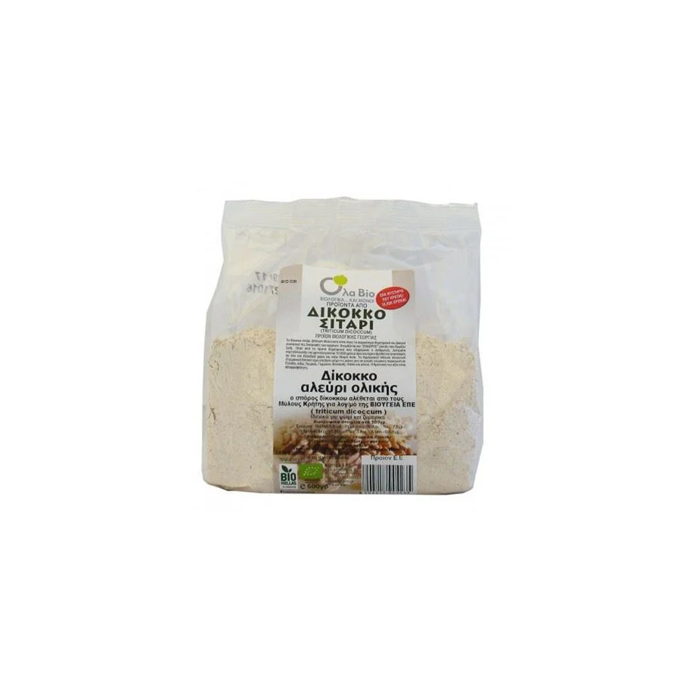 Ola Bio Whole Wheat Flour 500gr