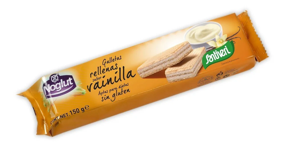 Santiveri Γκοφρέτες βανίλια 150gr