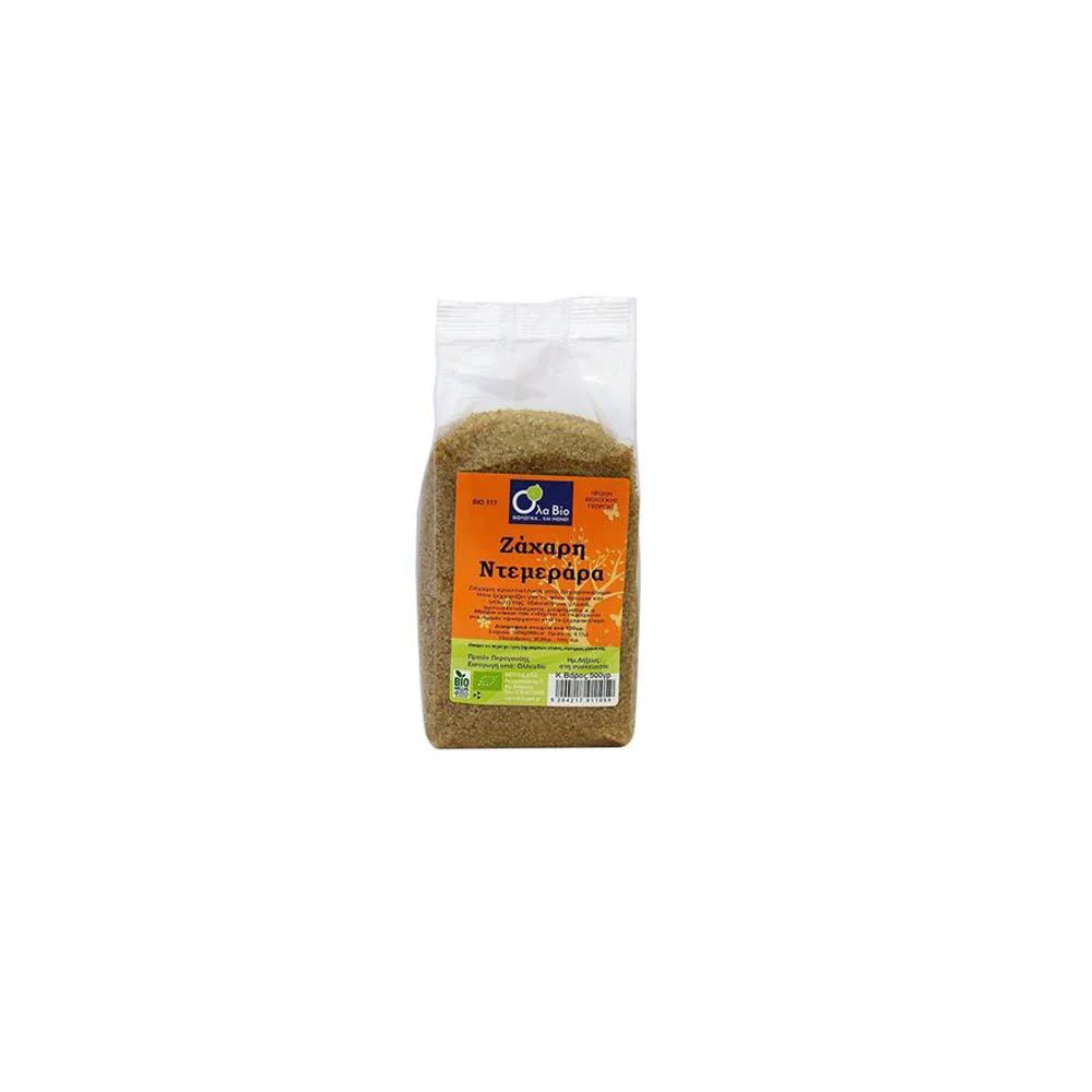 Όλα Βίο Ζάχαρη Demerara Βιολογική 500gr
