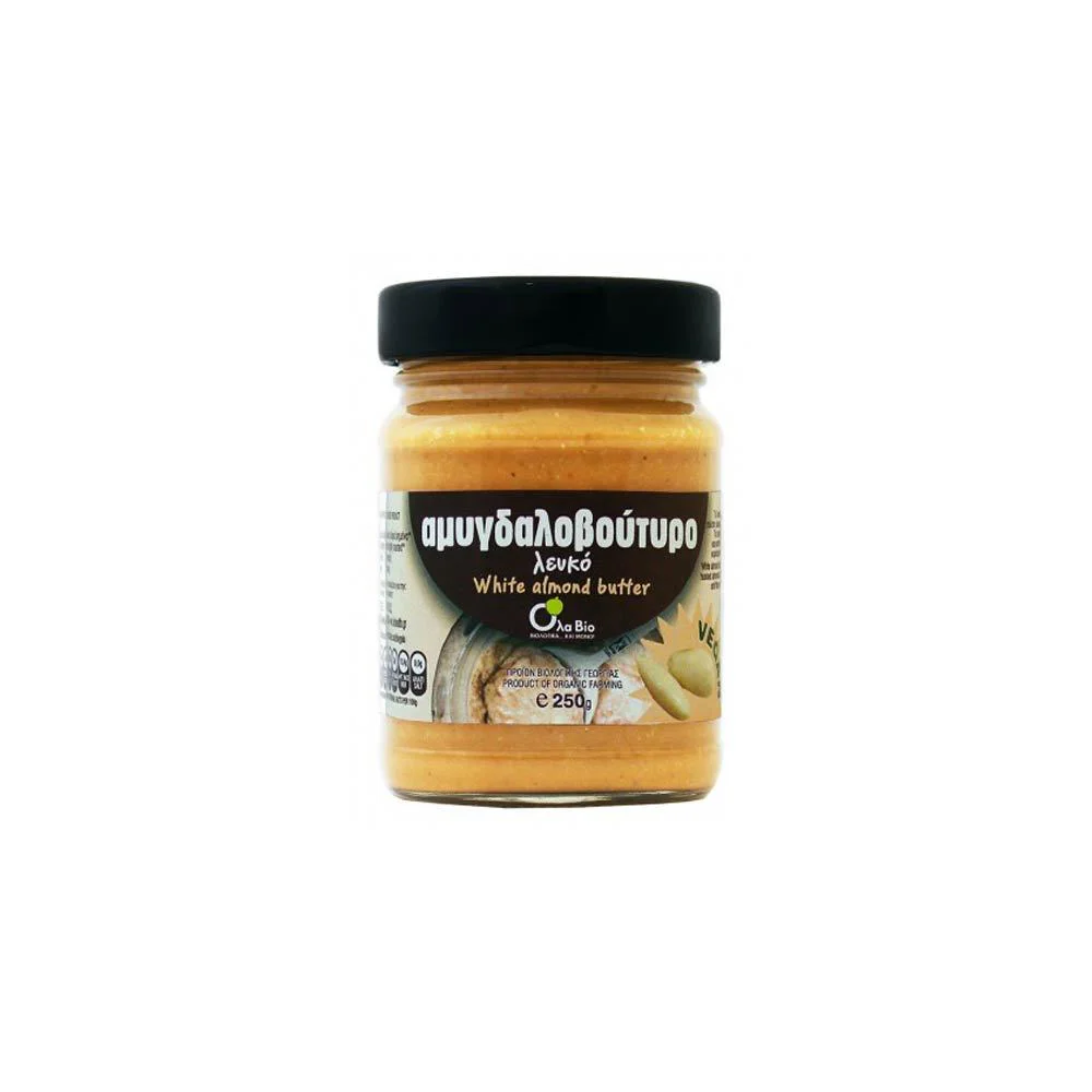 Όλα Bio Aμυγδαλοβούτυρο Λευκό Ελληνικό 250gr
