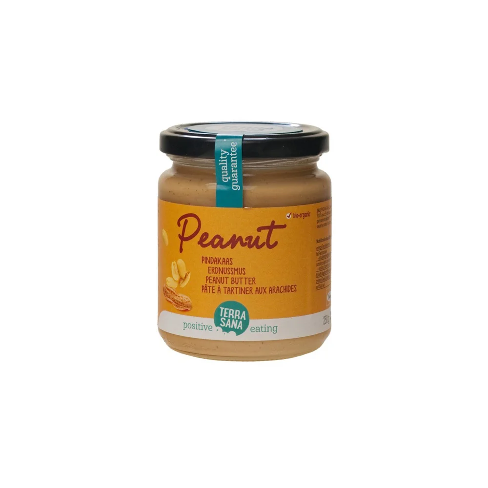 Terrasana Φυστικοβούτυρο Απαλό Χωρίς Αλάτι 250gr