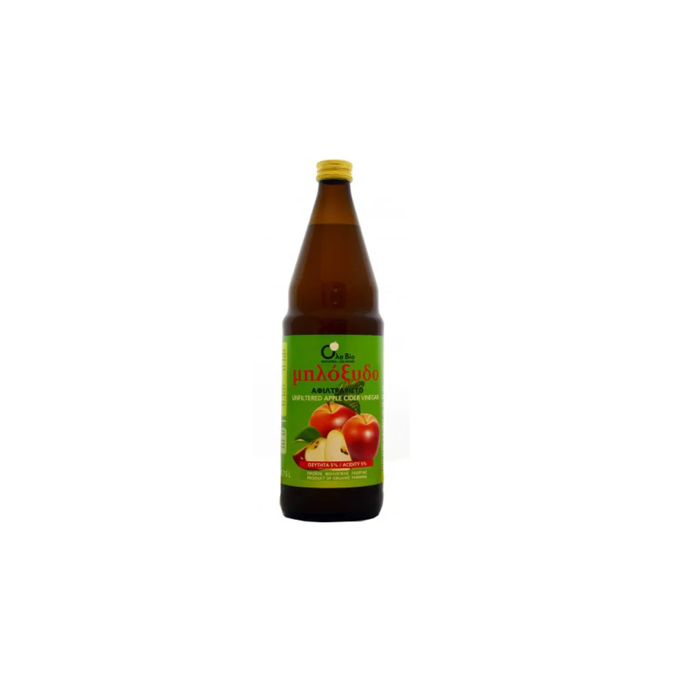 Όλα Bio Μηλόξυδο Αφιλτράριστο 750ml