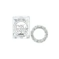 Invisibobble Slim Marbelelous Shiny Grey Λαστιχάκι Μαλλιών 3 τεμάχια