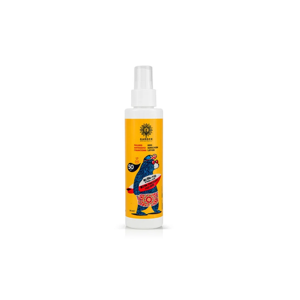 Garden Kids Sunscreen Lotion SPF50 Children's Sunscreen Lotion Spray 150ml