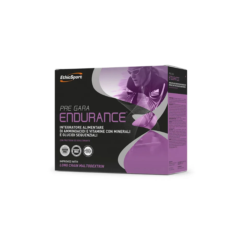 EthicSport Pre Gara Endurance Συμπλήρωμα Διατροφής Για Αντοχή Των Αθλητών 20 φακελάκια
