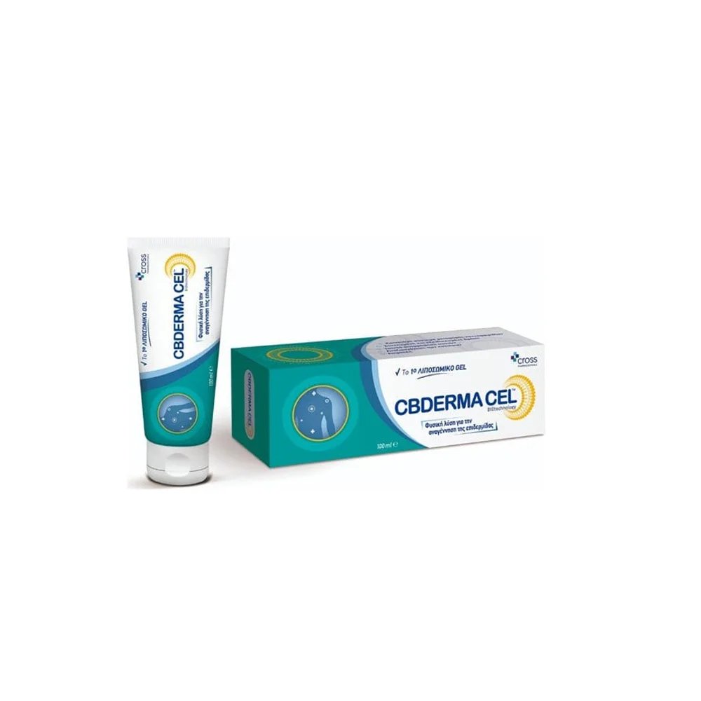 Cross Pharma Cbderma Cel Λιποσωμικό Τζελ Για Ερεθισμένη Επιδερμίδα 100ml