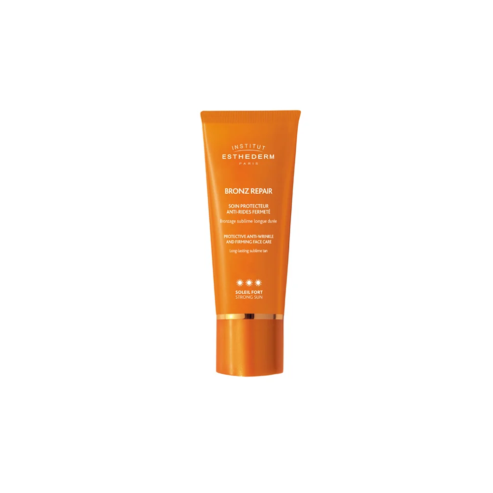 Institut Esthederm Bronz Repair Strong Sun Αντηλιακή Κρέμα Προσώπου Με Αντιγηραντική Δράση 50ml