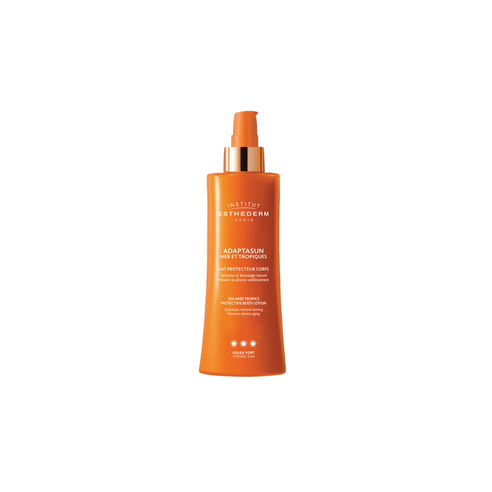 Institut Esthederm Adaptasun Body Milk Strong Sun Αντηλιακό Γαλάκτωμα Σώματος Που Ενισχύει Το Φυσικό Μαύρισμα 200ml